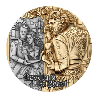 2024 Cameroon Beauty & the Beast 2 oz Silver Coin - CoinsTV