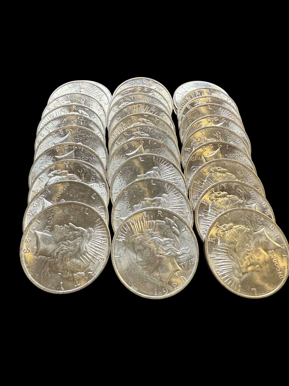 1923 Peace Silver Dollar Philadelphia - Brilliant Uncirculated - CoinsTV