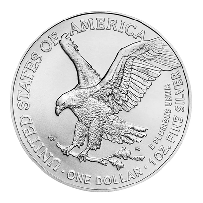 2024 Silver Eagle - Business Strike - Brilliant Uncirculated - CoinsTV