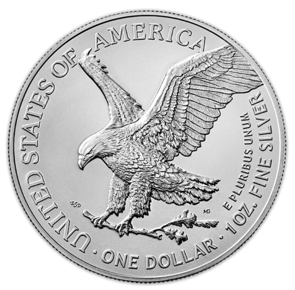 2025 Flags of the World Silver Eagle - Norway -  First Edition - CoinsTV