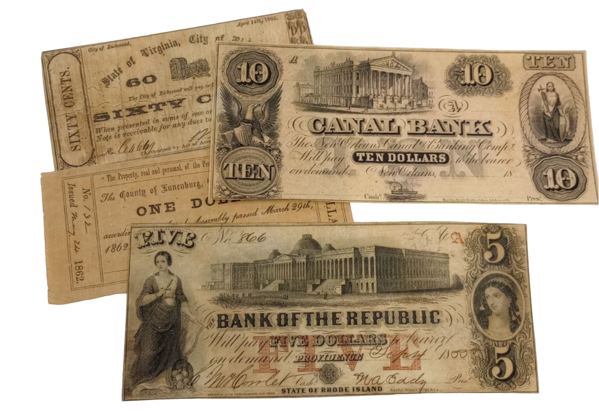 Pre-1865 Mixed Bank Note Grab Bag - CoinsTV