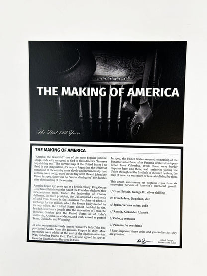 The Making of America: The First 150 Years (Six-Coin Boxed Set) Limited Edition