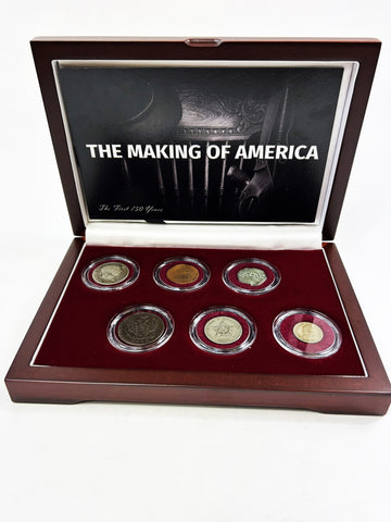The Making of America: The First 150 Years (Six-Coin Boxed Set) Limited Edition