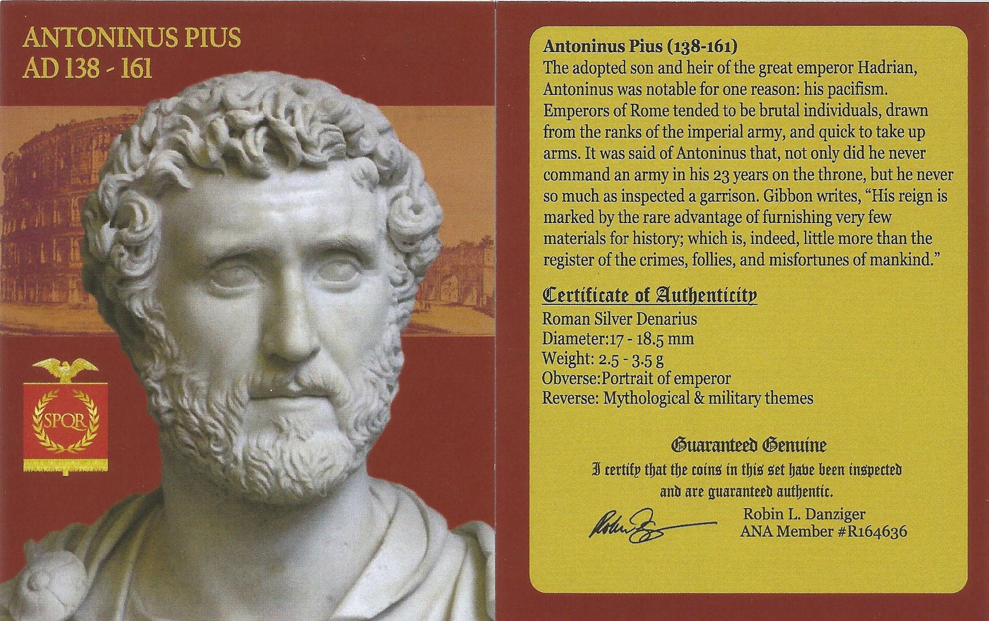 Ancient Roman Silver - Denarius of Antoninus Pius AD 138-161 - NGC VF - CoinsTV