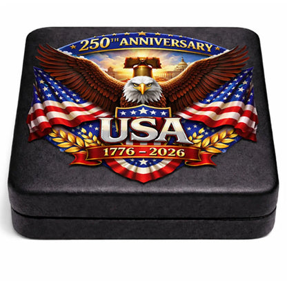 USA 250th Anniversary Commemorative Colorized 1 oz Copper Medal