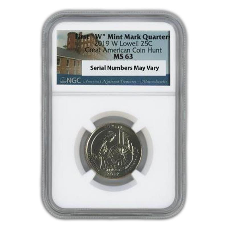 2019 Lowell Quarter Dollar West Point - NGC MS63 - CoinsTV