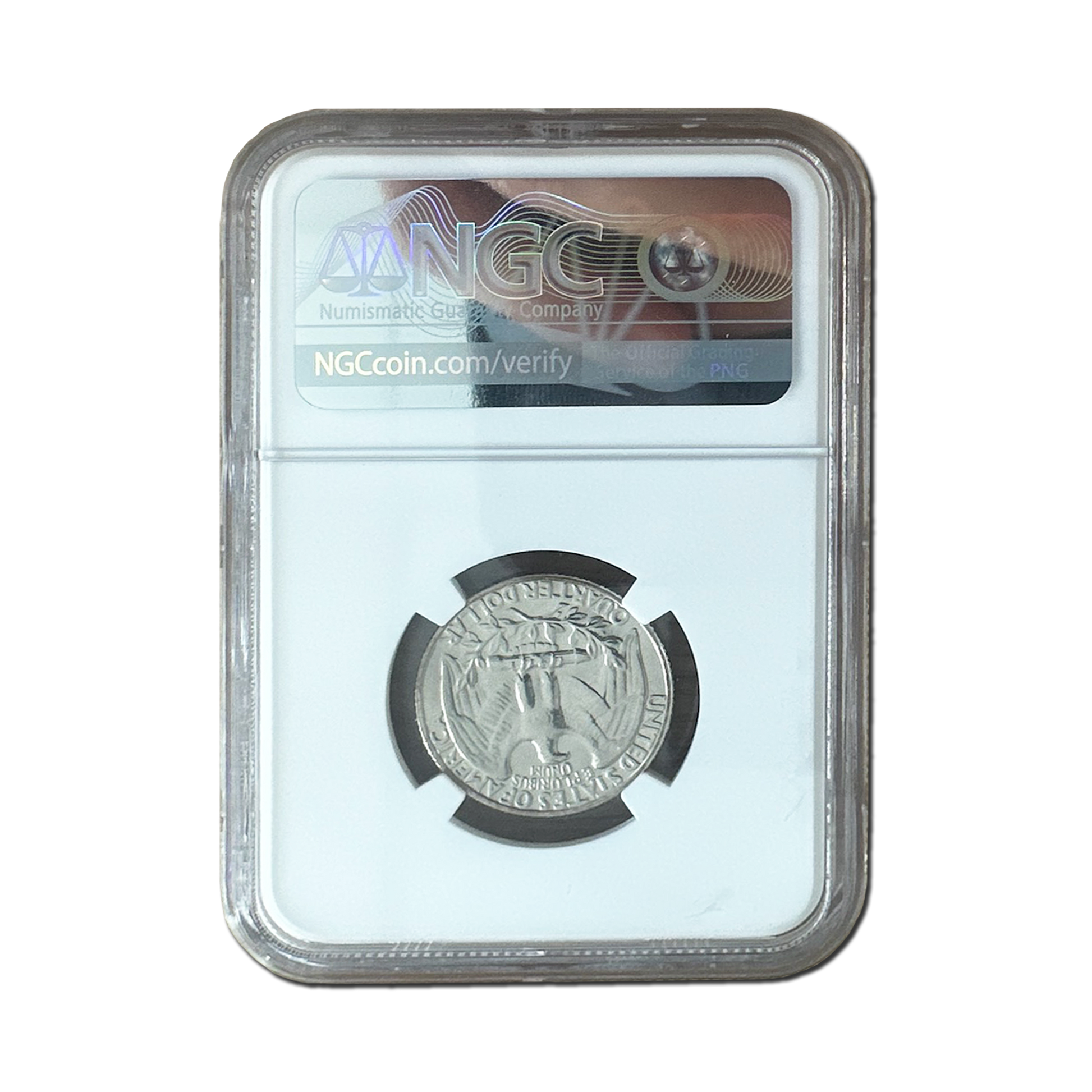 1965 Washington Quarter SMS - NGC MS69 - CoinsTV