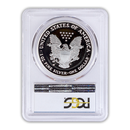 2007 Silver Eagle - Proof - PCGS PR70 - CoinsTV