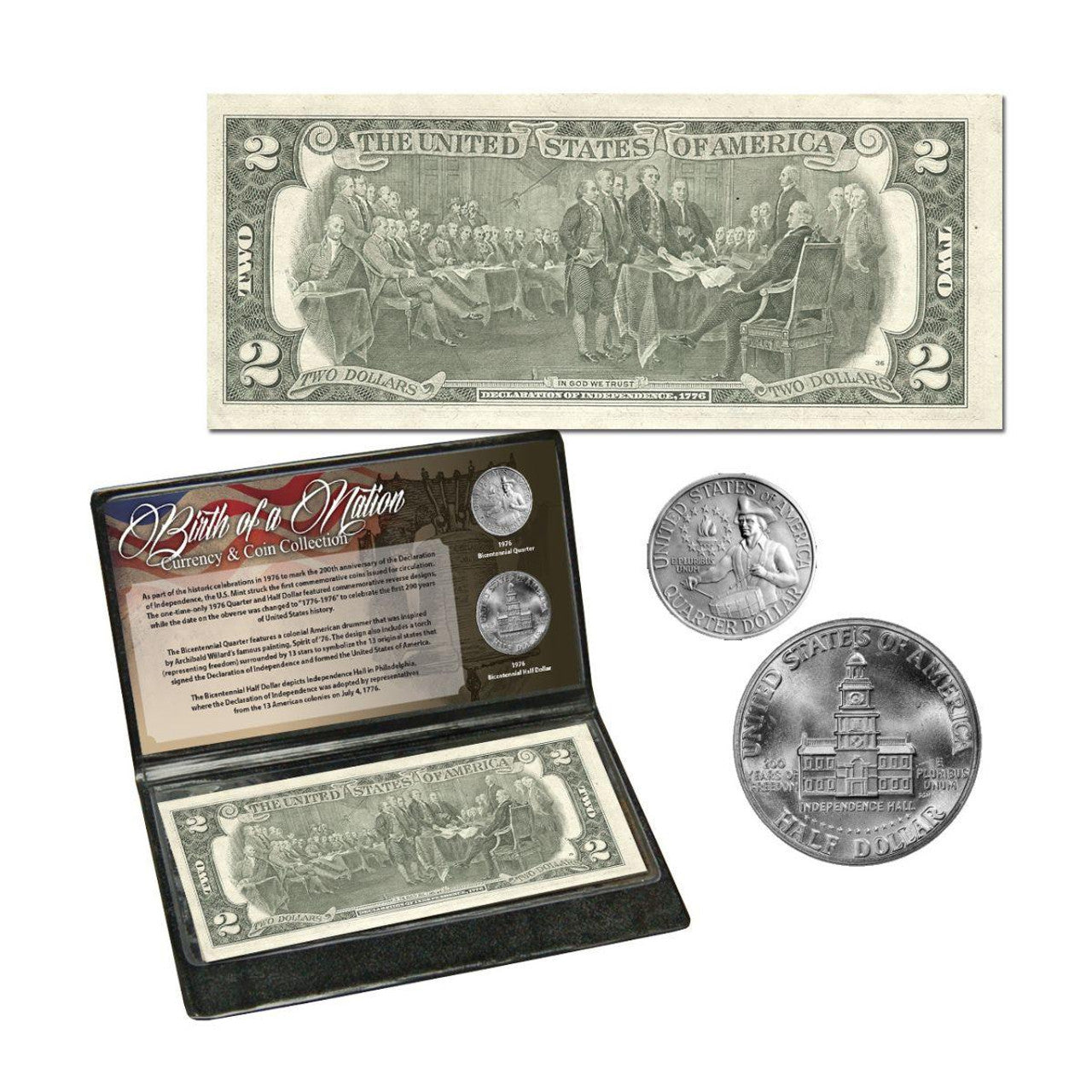 Birth of a Nation Currency & Coin Collection in Album - CoinsTV
