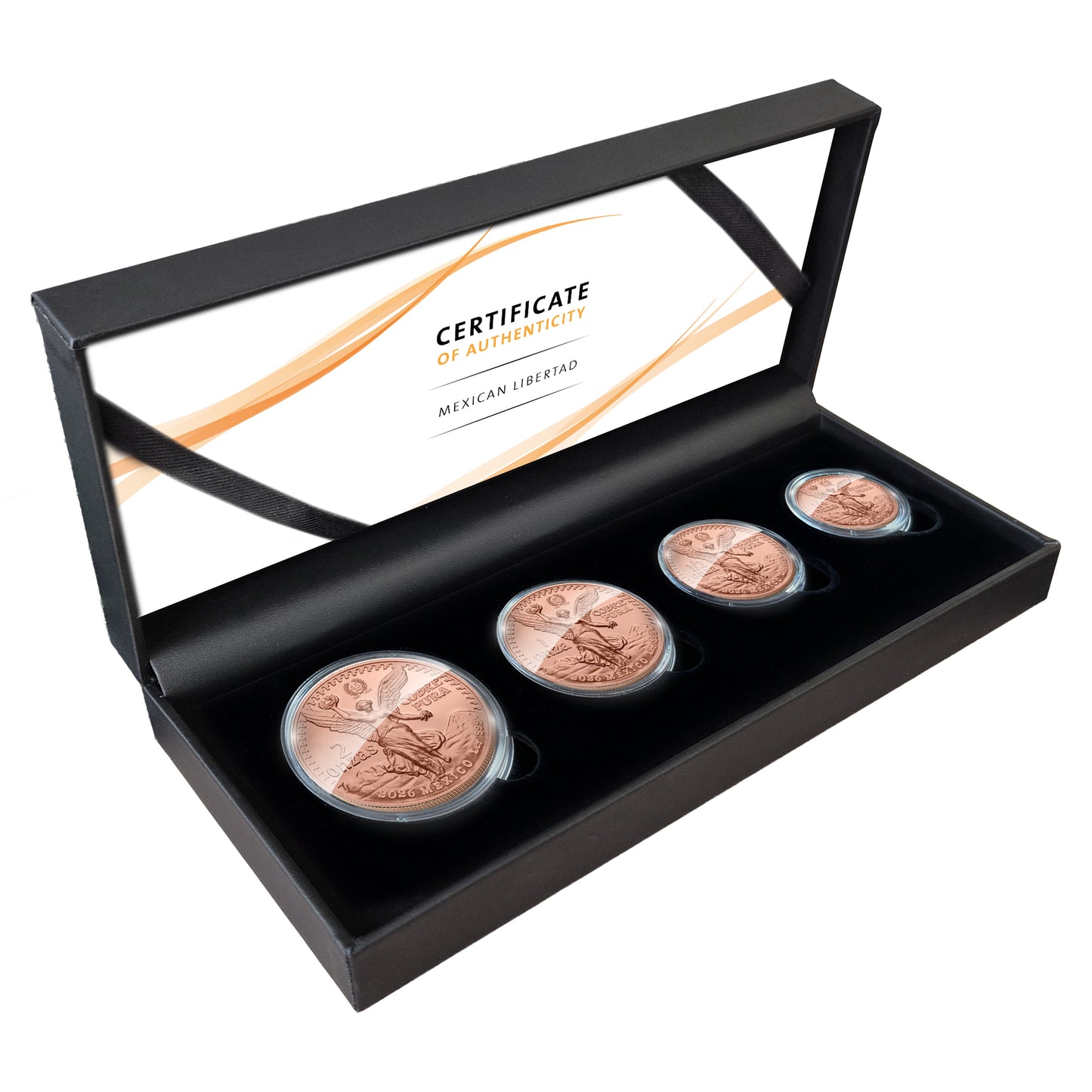 2026 Liberia Vintage Libertad 3.75 oz Fractional Copper Coin Set
