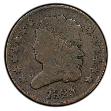 1809-1836 Classic Head Half Cent - VG