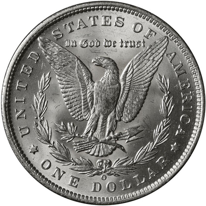 1890 Morgan Silver Dollar New Orleans - Brilliant Uncirculated - CoinsTV