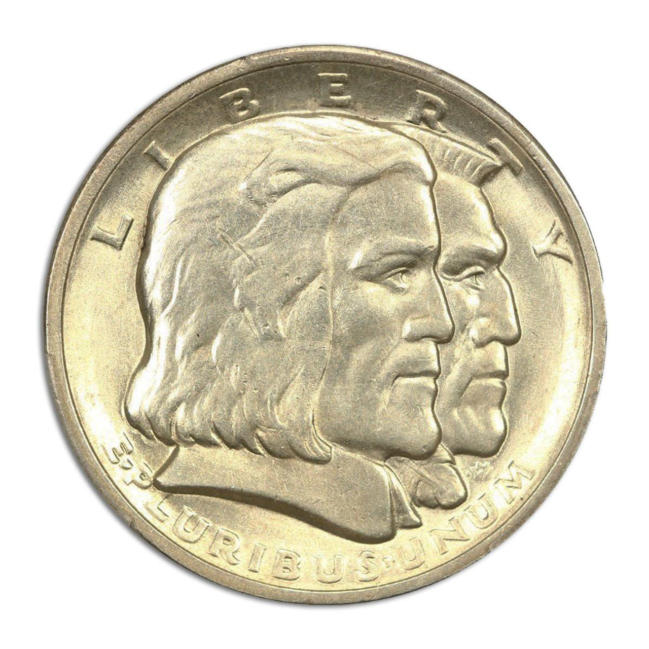 1936 Long Island Silver Commemorative Half Dollar - CoinsTV