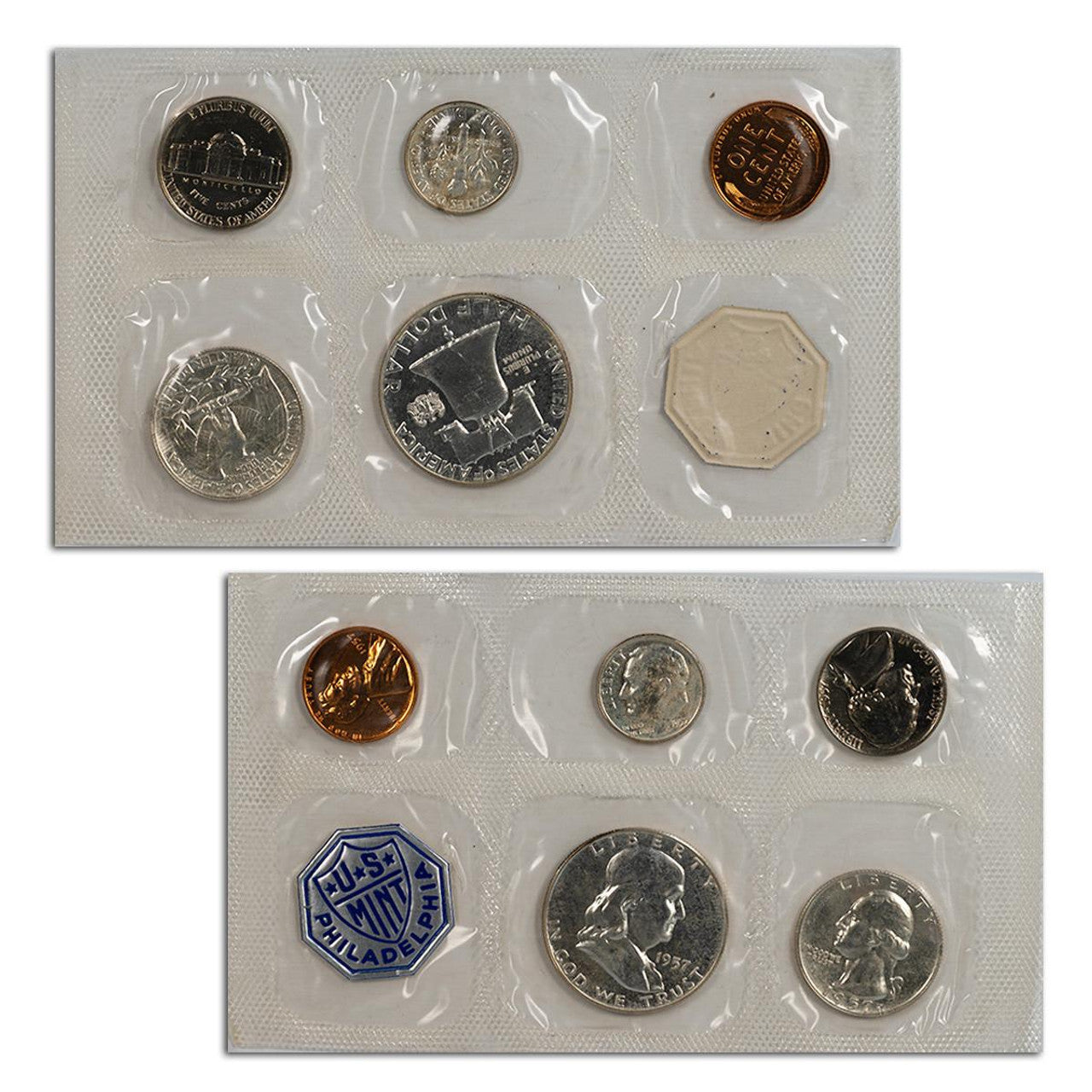 1957 Silver Certificate and Proof Set Hoard - CoinsTV
