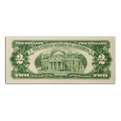 1963 $2 Red Seal Note AU/BU