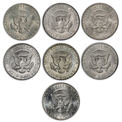 1964-1970 Silver Kennedy Half Dollar - 60th Anniversary Collection - CoinsTV