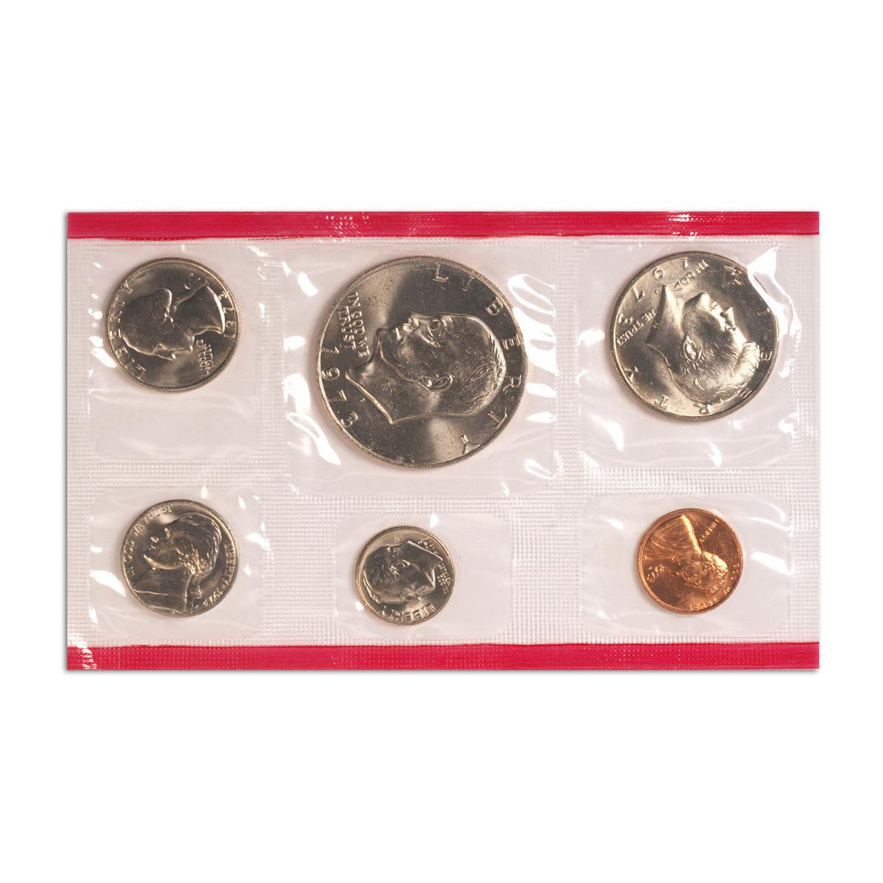 1973 US Mint Set - 13 Coins - Unopened - CoinsTV