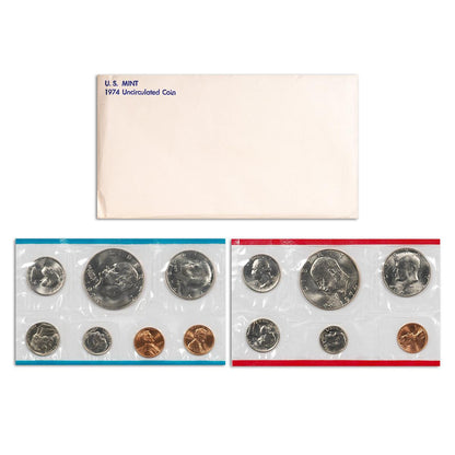 1974 US Mint Set - 13 Coins - Unopened - CoinsTV