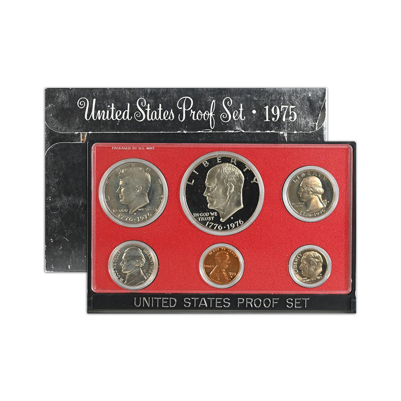 1975 Proof and Mint Set - The Lost Year - 2pc Set - CoinsTV