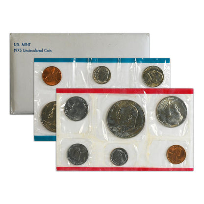 1975 Proof and Mint Set - The Lost Year - 2pc Set - CoinsTV