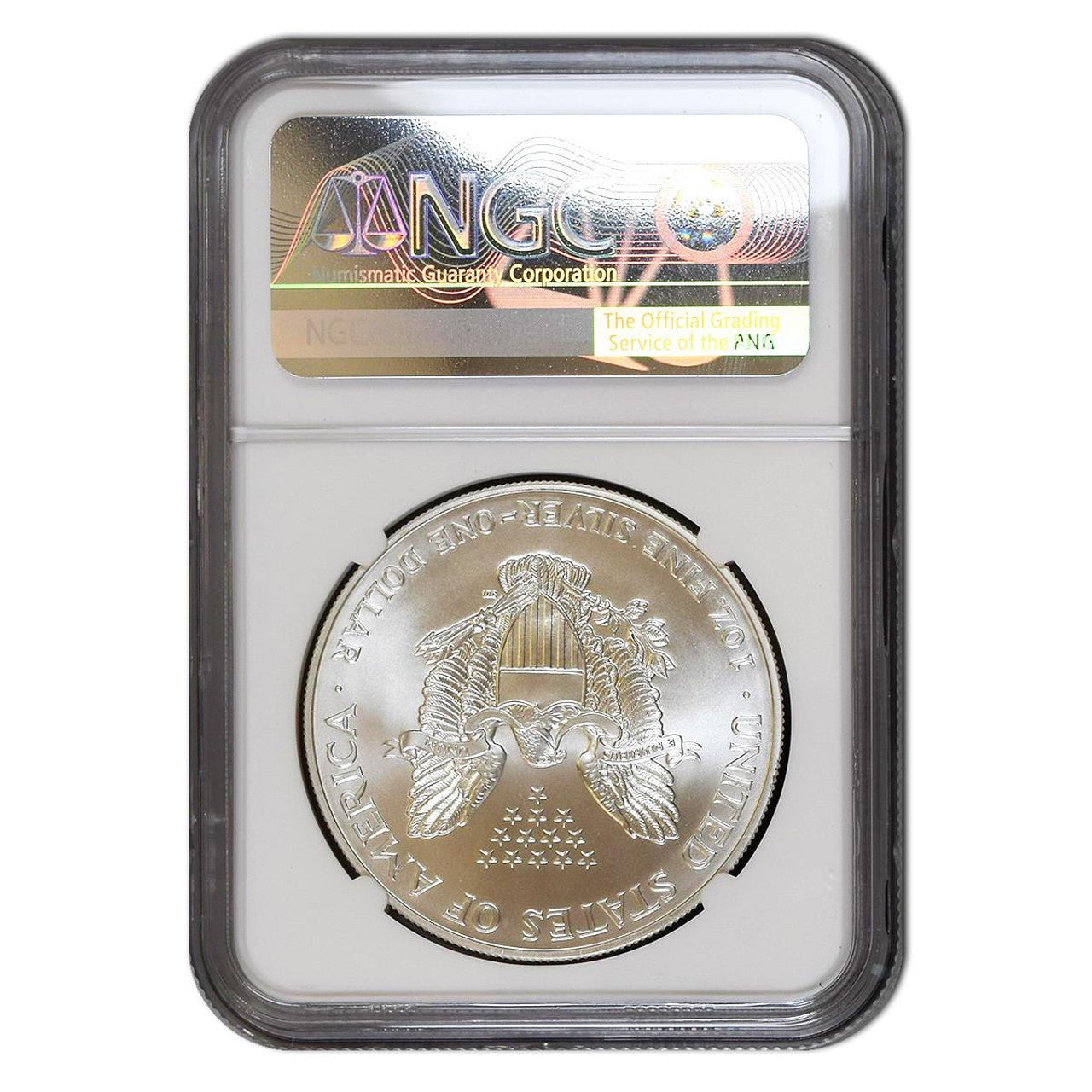 2000 Silver Eagle - Millennium Set & Mercanti Signed - NGC MS69