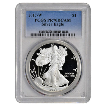 2017-W Silver Eagle - PCGS PR70DCAM