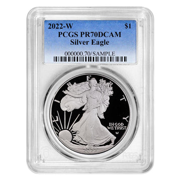 2022-W Silver Eagle - PCGS PR70DCAM