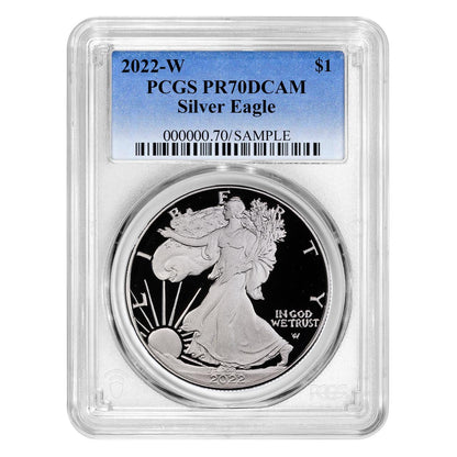 2022-W Silver Eagle - PCGS PR70DCAM
