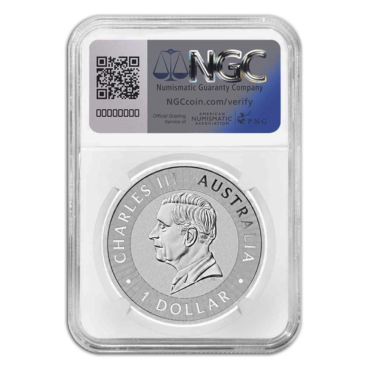 2025P Australia Silver Kangaroo 1 oz Silver - NGC MS70 Early Releases - CoinsTV