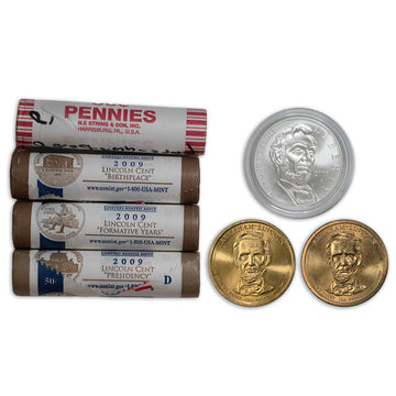 Abraham Lincoln Collection - 203 Coin Bonanza