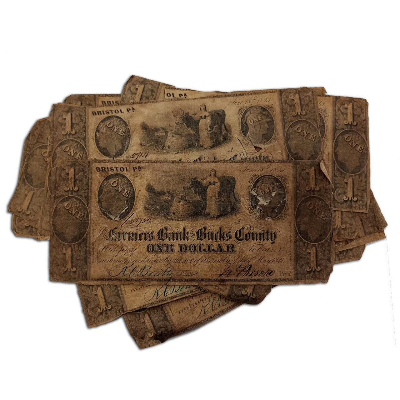 Farmer's Bank of Bucks County $1 Vault Hoard - CoinsTV