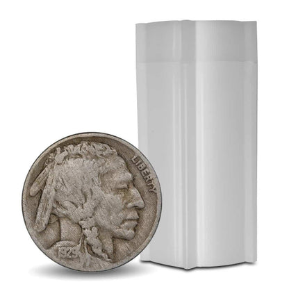 Vintage Buffalo Nickel - Full Date - Circulated Roll of 40 - CoinsTV