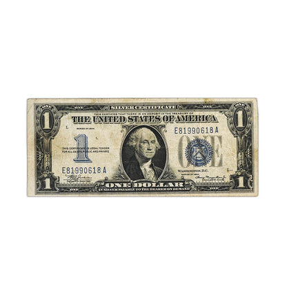 Funny Back Silver Certificate 2pc Set - 1928 & 1934