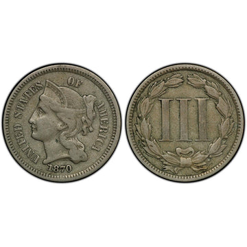 Three Cent Silver and Three Cent Nickel - 2pc Collection
