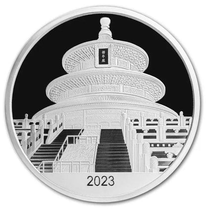2023 China Black Unicorn Proof 2 oz Silver Medal - NGC PF70 UCAM FR - CoinsTV