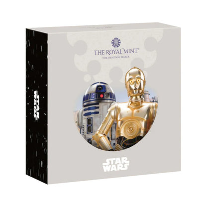 2023 10 Pounds C-3PO and R2-D2 Star Wars 5 oz Silver Coin - CoinsTV