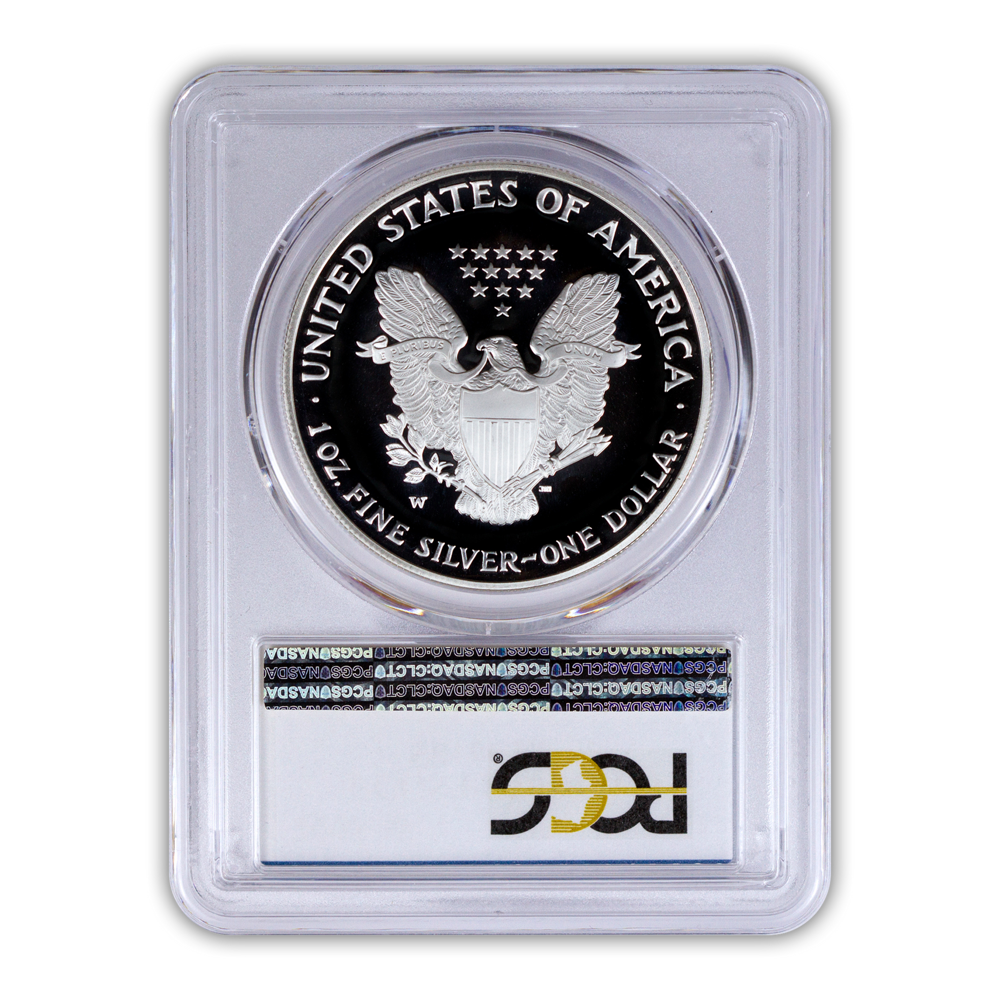 2019 Silver Eagle - Proof - PCGS PR70 - CoinsTV