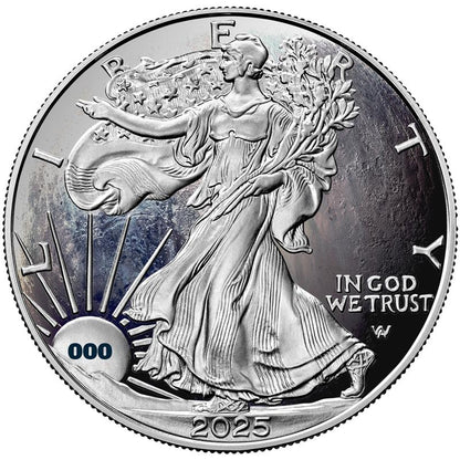 2025 Pluto Silver Eagle - Planets of the Solar System Series - CoinsTV