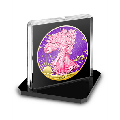 2026 U.S. Eagle Royal Amethyst Edition 1 oz Silver Coin