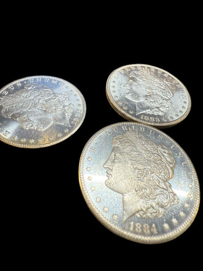 Morgan Silver Dollar Carson City Prooflike - Brilliant Uncirculated - CoinsTV