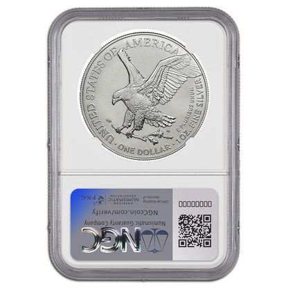 2025 Silver Eagle NGC MS70 - CoinsTV