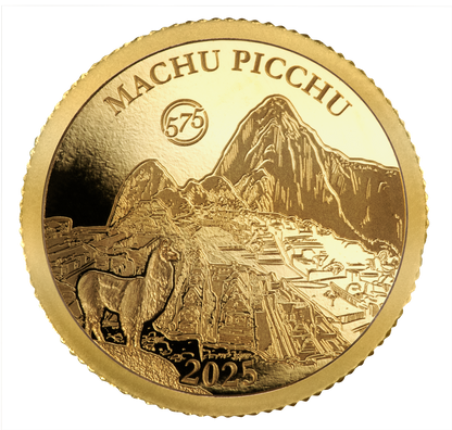 2025 Solomon Islands Machu Picchu 0.5g Gold - CoinsTV