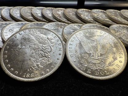 1888 Morgan Silver Dollar New Orleans - Brilliant Uncirculated - CoinsTV