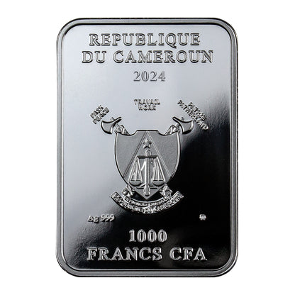 2024 Cameroon Tarot - The Chariot 28.8g Silver - CoinsTV