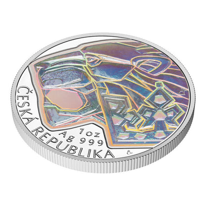 2026 Niue Czech Lion Hologram 1 oz Silver Coin - NGC PF70 UCAM