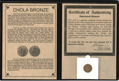 Chola Dynasty Coin (Album) - CoinsTV