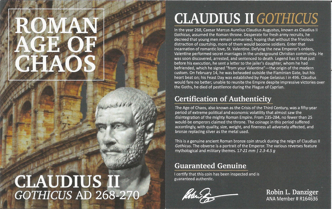 Claudius II Roman AE (AD 268-270) NGC (VF) - CoinsTV