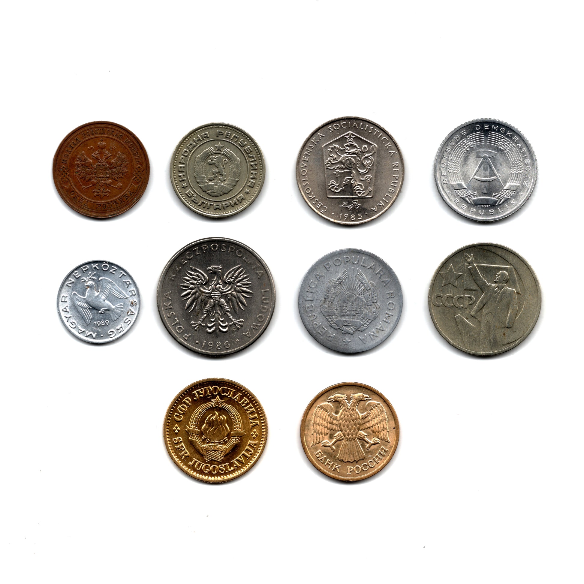 Cold War: The Rise & Fall of the Soviet Union and the Iron Curtain (10 Coin Box) - CoinsTV