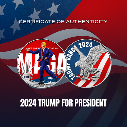 2024 Trump Silver Eagle