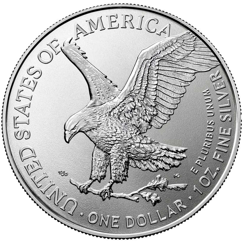 2025 State Flags Silver Eagle - Michigan Limited Edition - CoinsTV